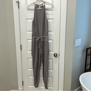 Young Fabulous & Broke Diego Jumpsuit Linen Blend Size M